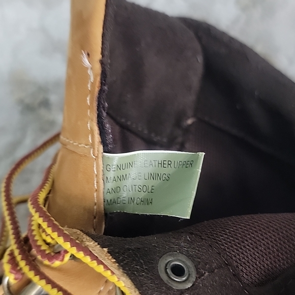 TIMBERLAND Genuine Leather Wedge Sport Boots Size 6.5 - Picture 12 of 16